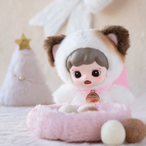 Zoraa Fluffy Cabin Series - Pinky Meow